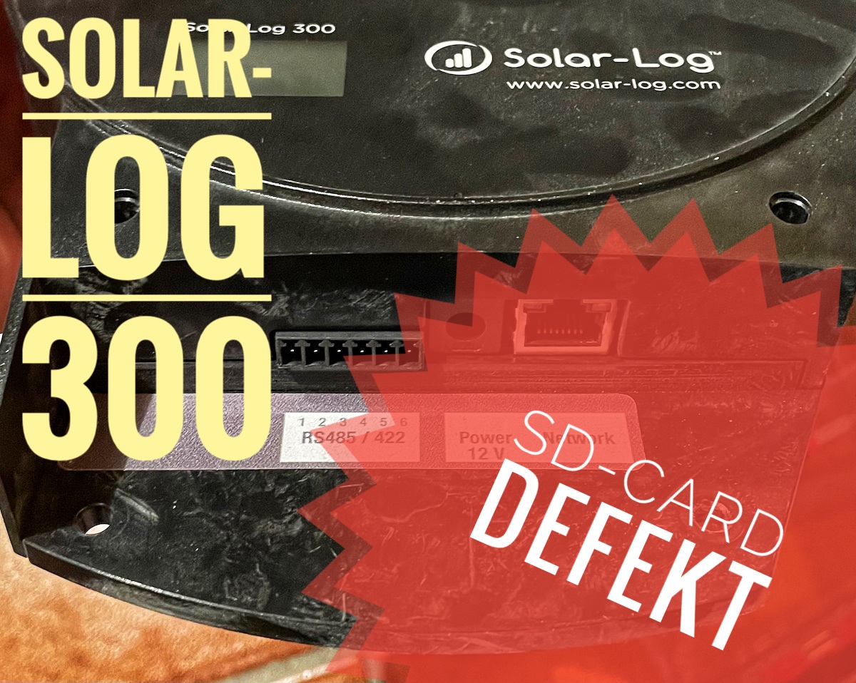 Reparatur Solar-Log 300