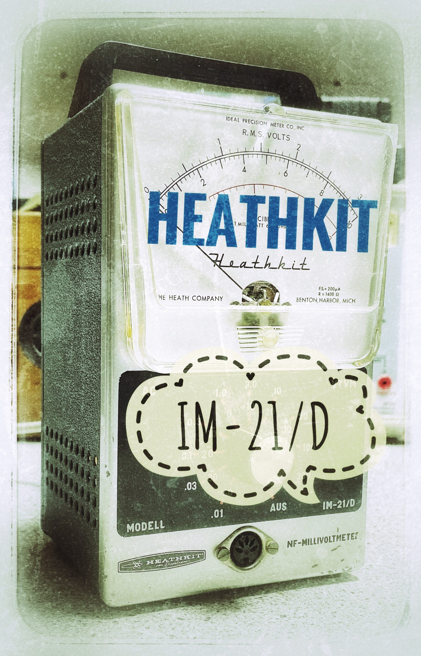 Heathkit VTVM IM-21D