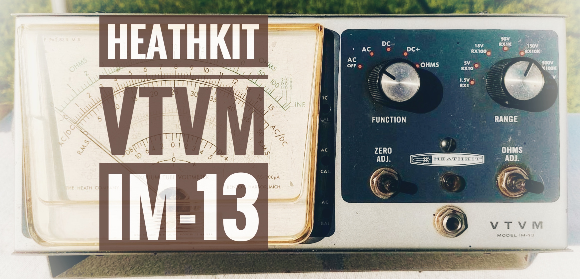 Heathkit VTVM IM-13