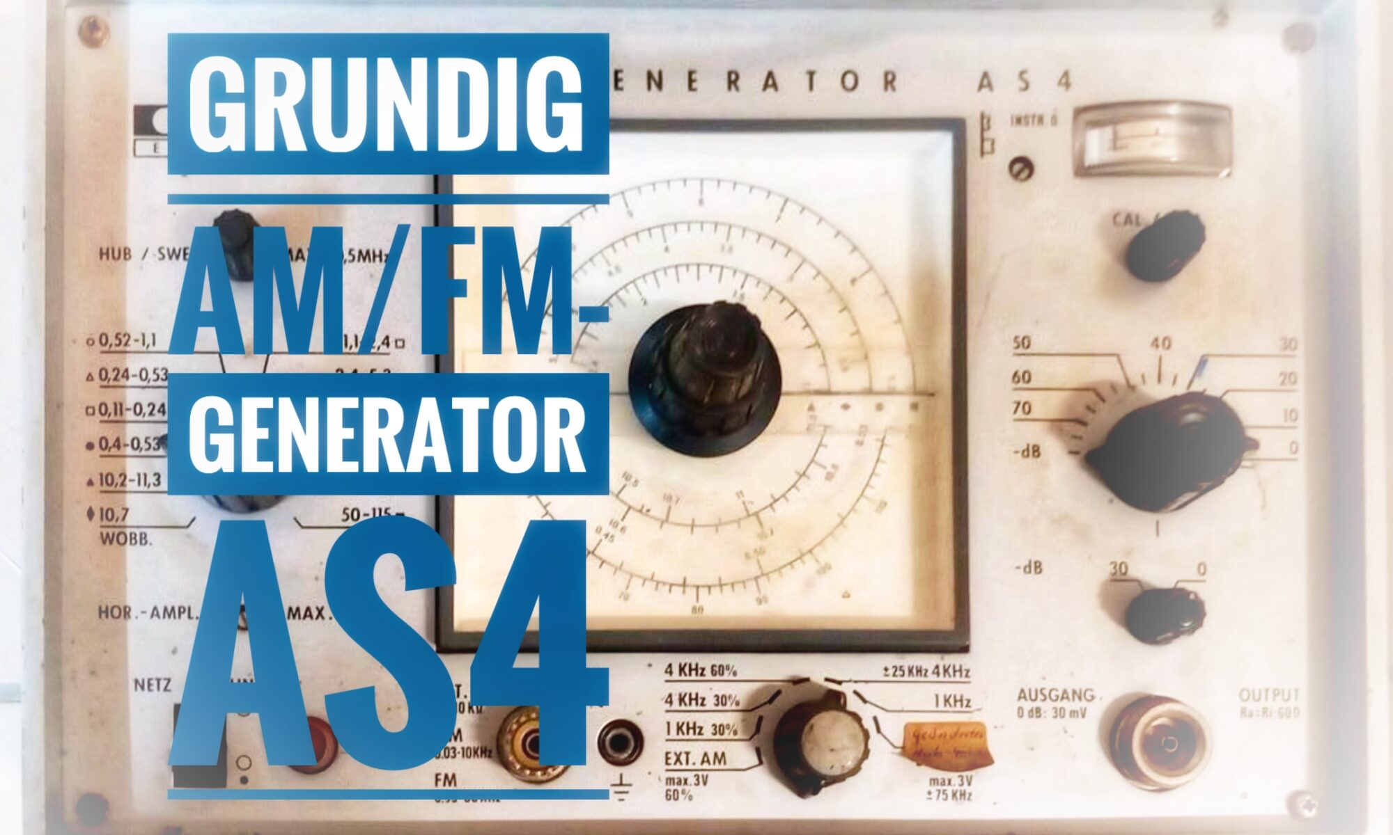 Grundig AM-FM-Generator AS4