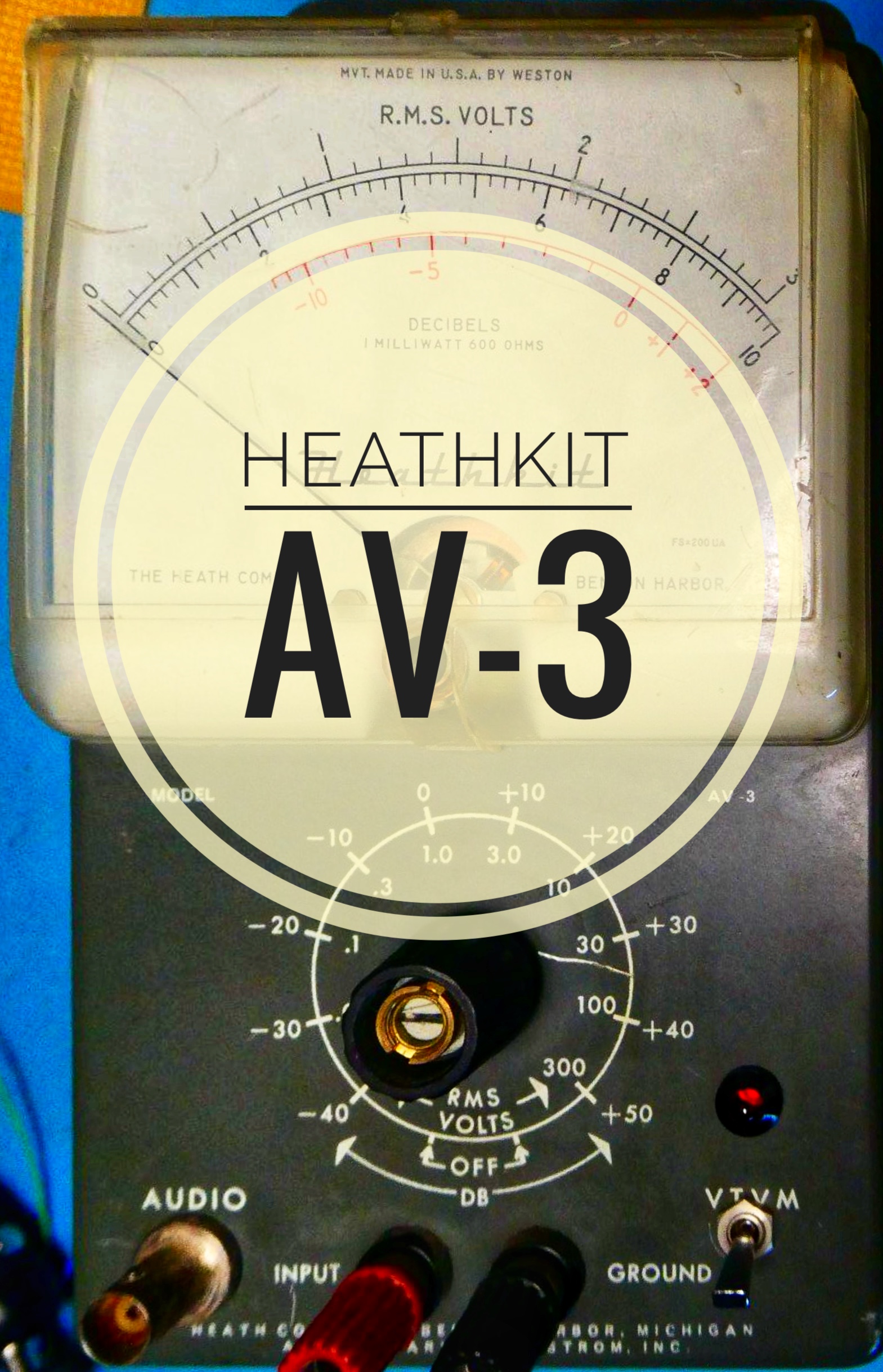 Heathkit Audio VTVM AV-3
