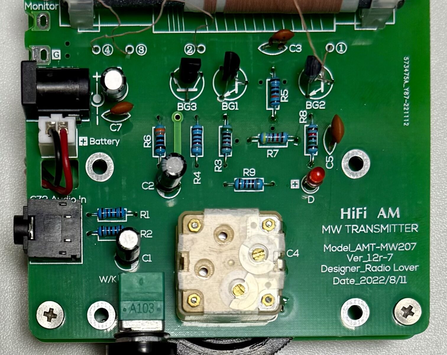 Mittelwellen-(AM)-Senderbausatz