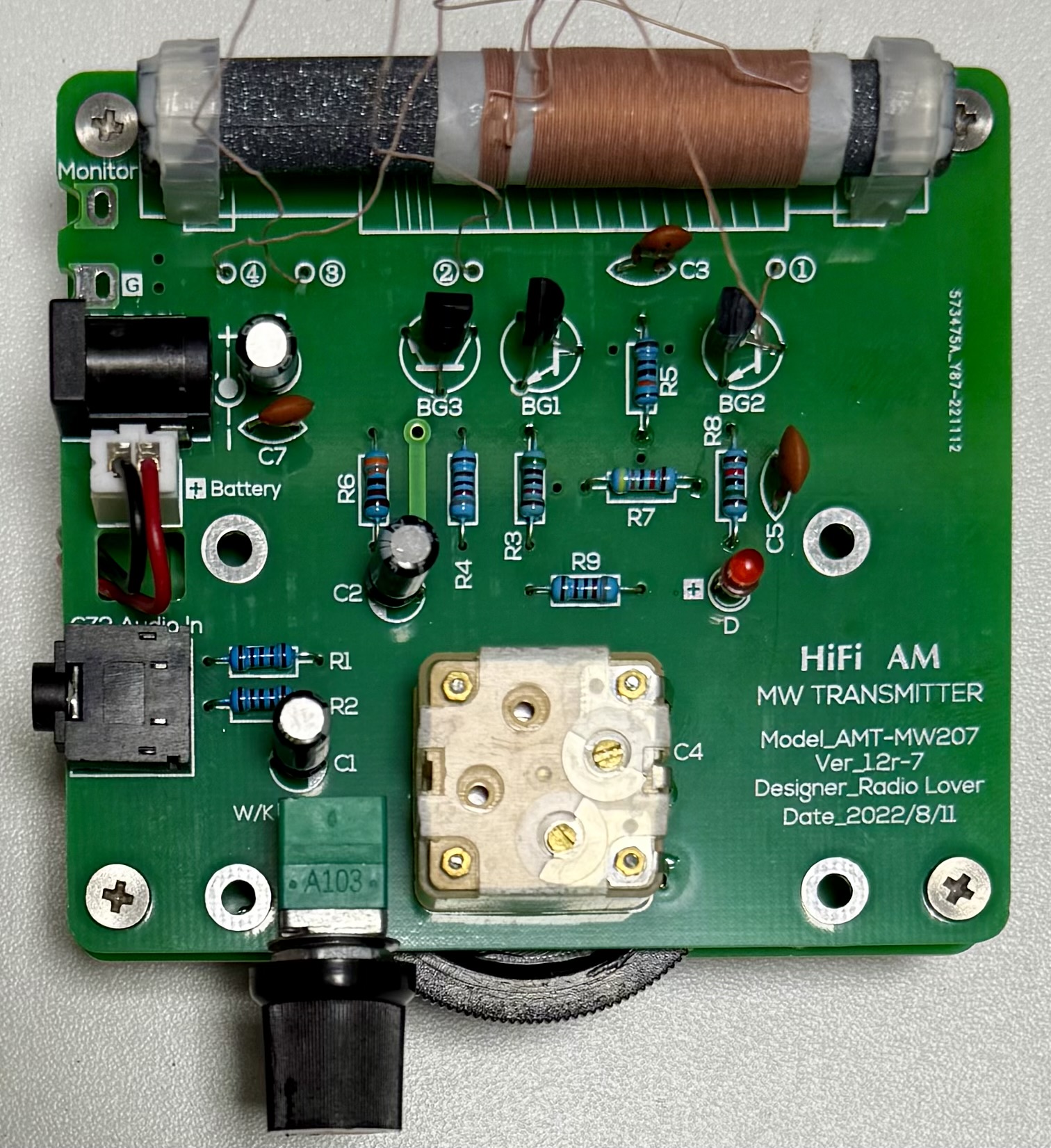 Mittelwellen-(AM)-Senderbausatz