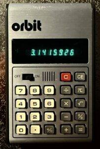 Orbit - ein Taschenrechner auf einer Umlaufbahn