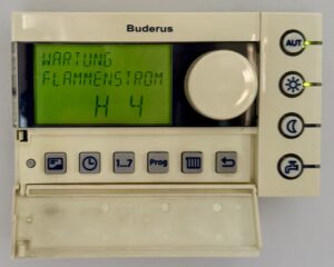 Wartung Flammenstrom