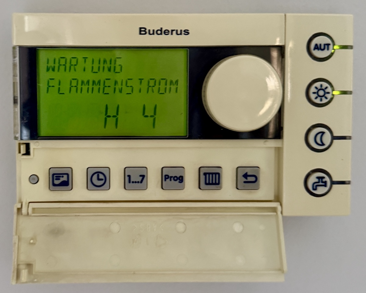 Wartung Flammenstrom